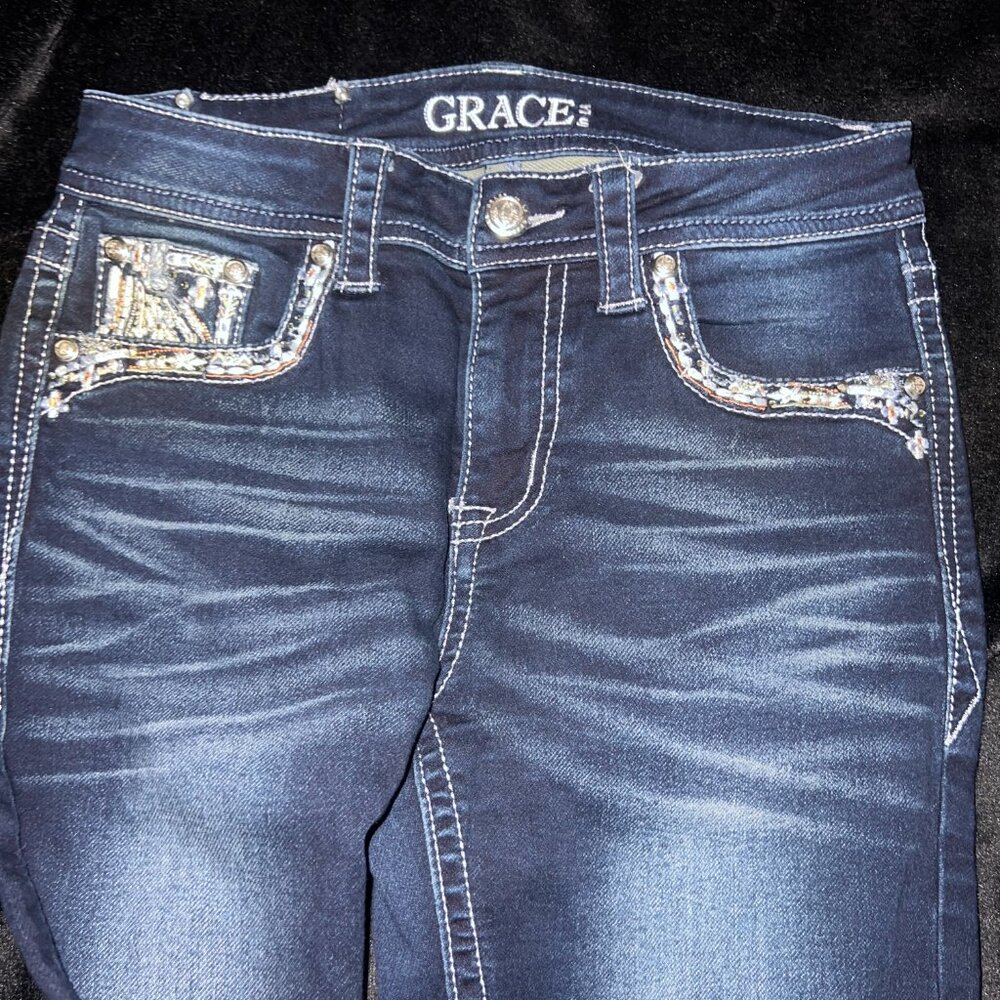 grace boot cut jeans